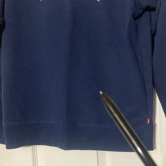 ⭐️⭐️ Levi's Men's Dark Blue Crewneck Sweatshirt - size XL - Picture 4 of 8